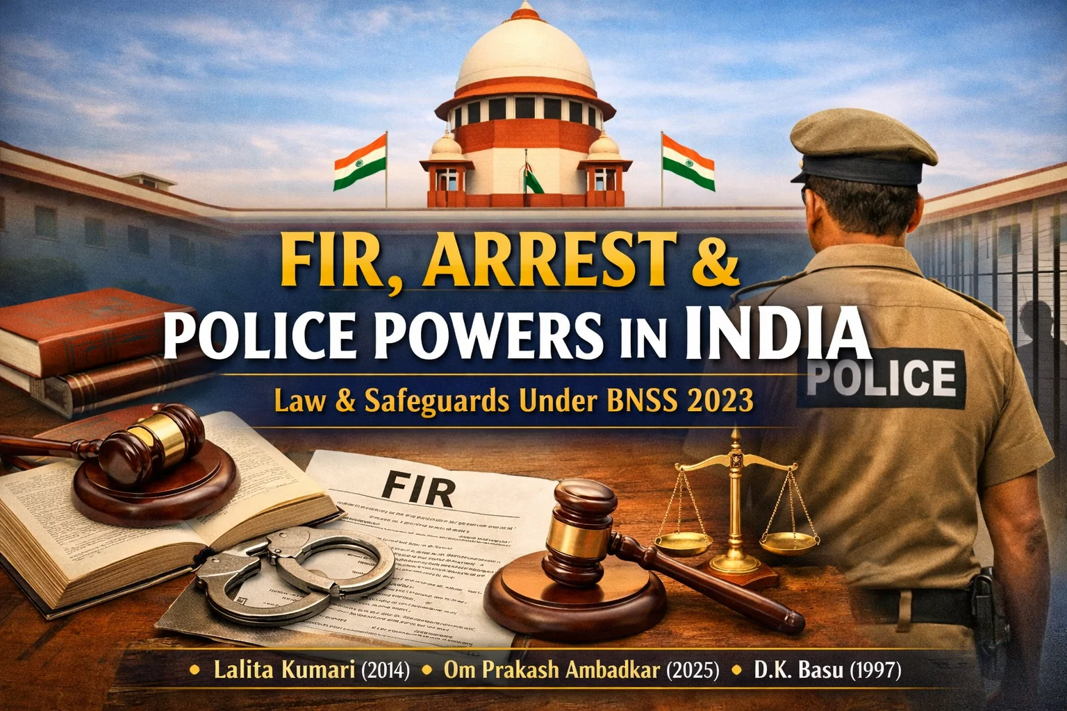 FIR, Arrest and Police Powers in India