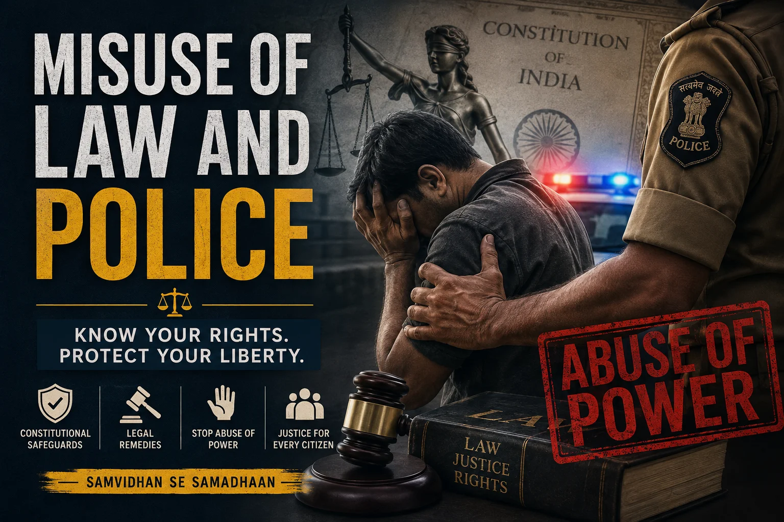 Misuse of Law and Police in India